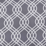 Ribbon Trellis Washable Room Darkening Blackout Curtains, Set of 2