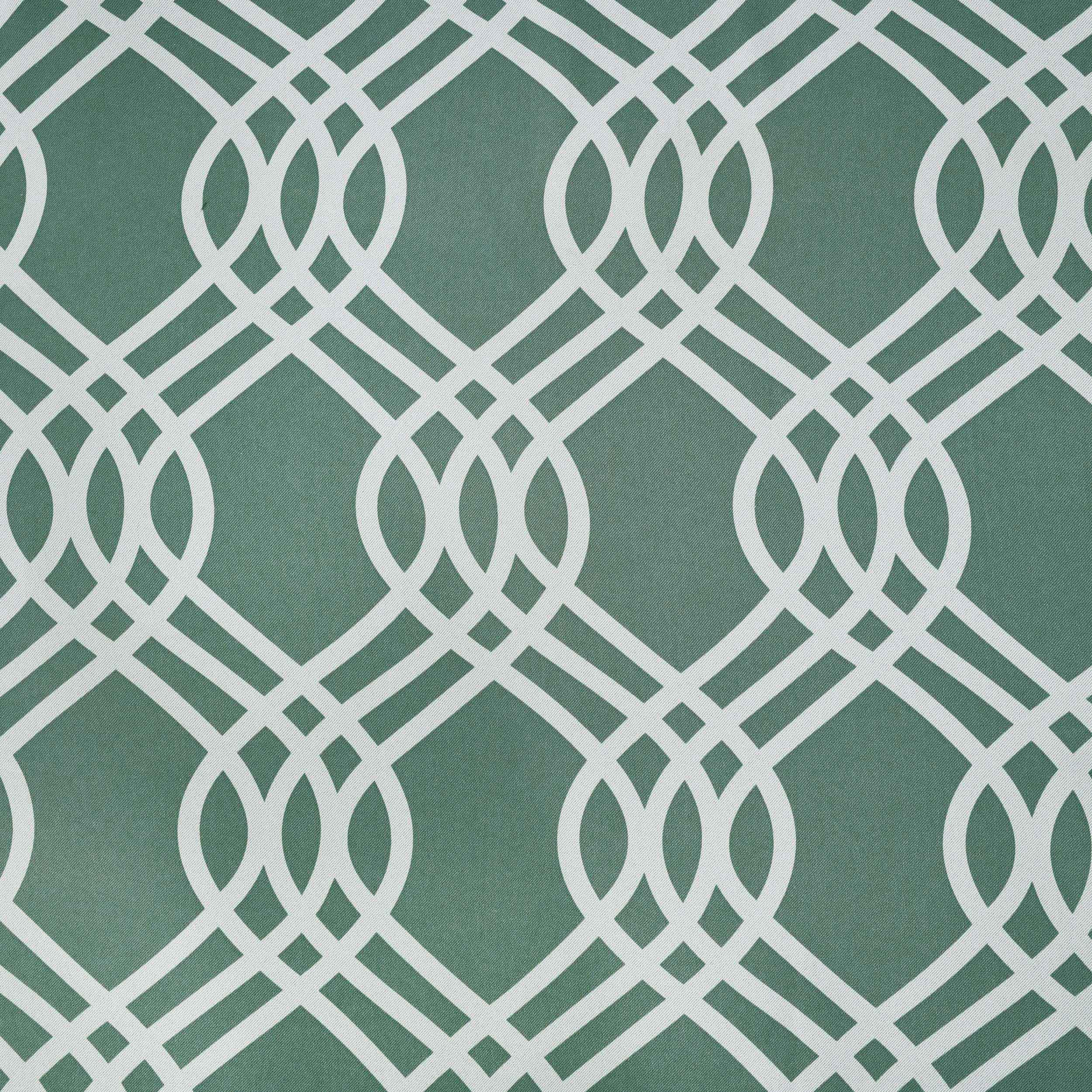 Ribbon Trellis Washable Room Darkening Blackout Curtains, Set of 2