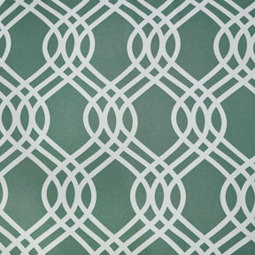 Ribbon Trellis Washable Room Darkening Blackout Curtains, Set of 2
