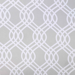 Ribbon Trellis Washable Room Darkening Blackout Curtains, Set of 2