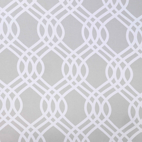 Ribbon Trellis Washable Room Darkening Blackout Curtains, Set of 2