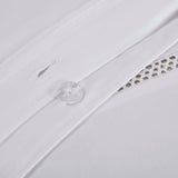 100% Cotton Cross-Stitch Embroidered Duvet Cover Set