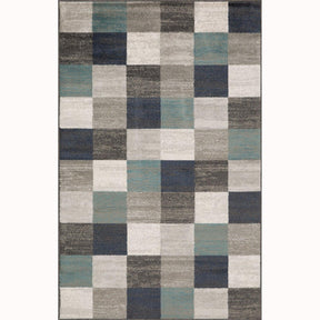 Rockaway Modern Geometric Checkered Indoor Area Rug Or Runner