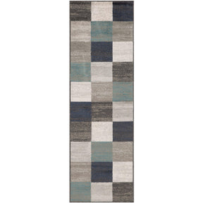 Rockaway Modern Geometric Checkered Indoor Area Rug Or Runner