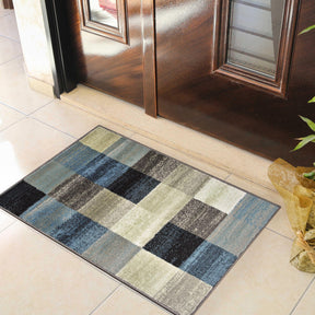 Rockaway Modern Geometric Checkered Indoor Area Rug Or Runner