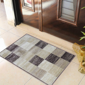 Rockaway Modern Geometric Checkered Indoor Area Rug Or Runner