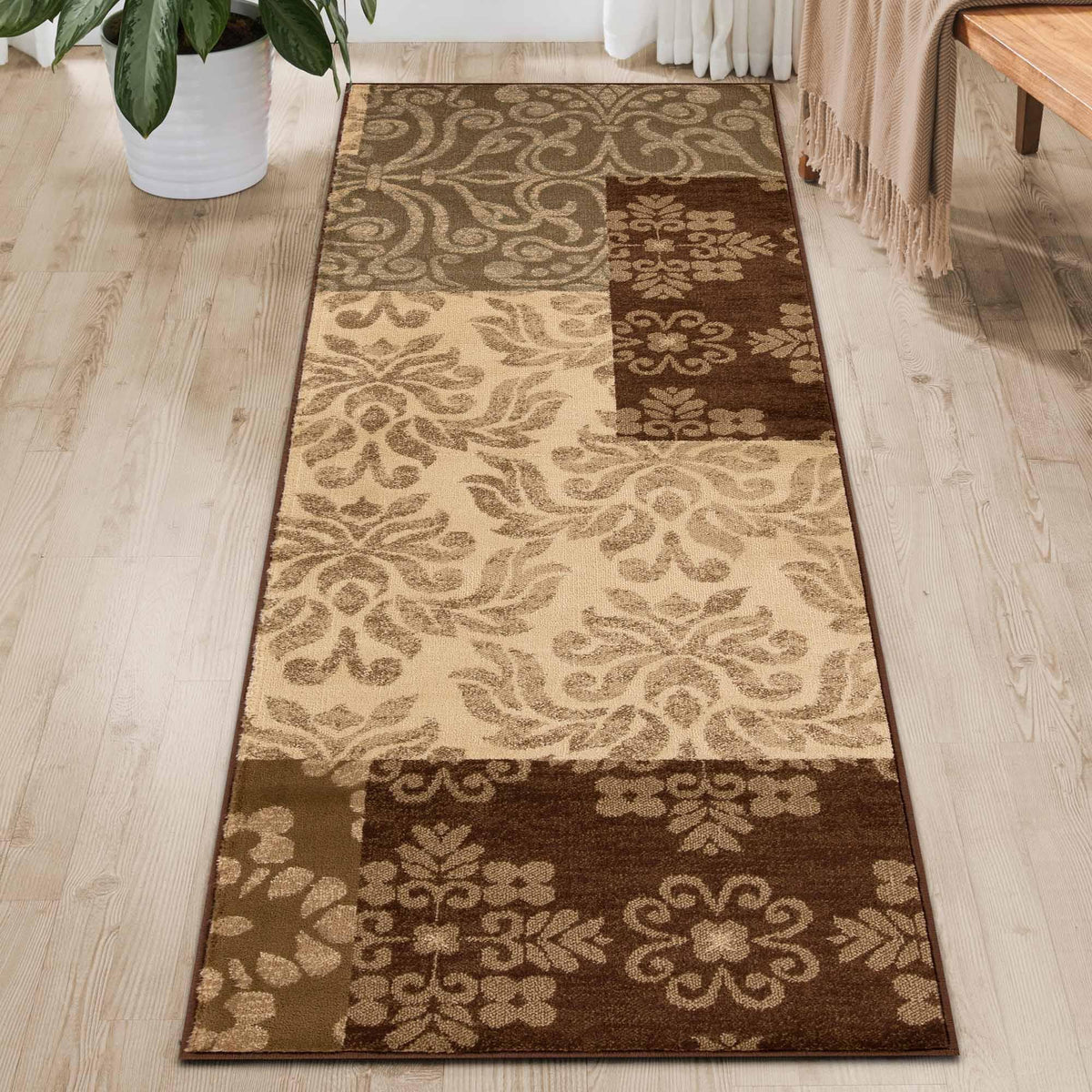 Rockhill Floral Medallion Indoor Large Area Rugs or Runner Rug