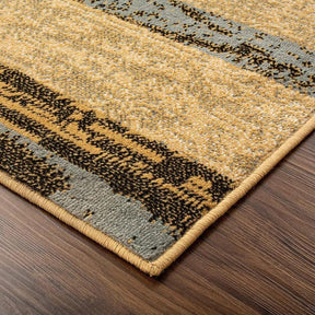 Rockwood Modern Geometric Patchwork Indoor Area Rug or Runner