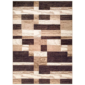 Rockwood Patchwork Non-Slip Indoor Washable Area Rug