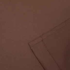 Rod Pocket Room Darkening Solid Blackout Curtains, Set of 2