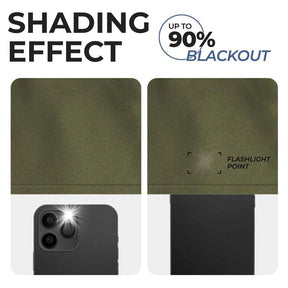Rod Pocket Room Darkening Solid Blackout Curtains, Set of 2