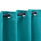 Blackout Curtains Rod Pocket Solid Room Darkening Set of 2