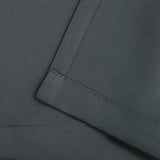 Rod Pocket Room Darkening Solid Blackout Curtains, Set of 2