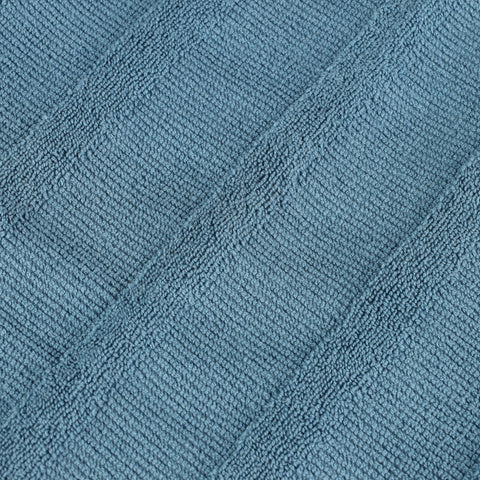 Roma Cotton Ribbed Textured Soft Absorbent 12 Piece Assorted Towel Set