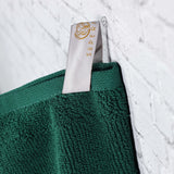 Roma Cotton Ribbed Textured Soft Absorbent 12 Piece Assorted Towel Set