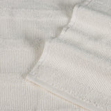 Roma Cotton Ribbed Textured Soft Absorbent 12 Piece Assorted Towel Set