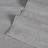 Roma Cotton Ribbed Textured Soft Absorbent 12 Piece Assorted Towel Set