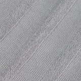 Roma Cotton Ribbed Textured Soft Absorbent 12 Piece Assorted Towel Set