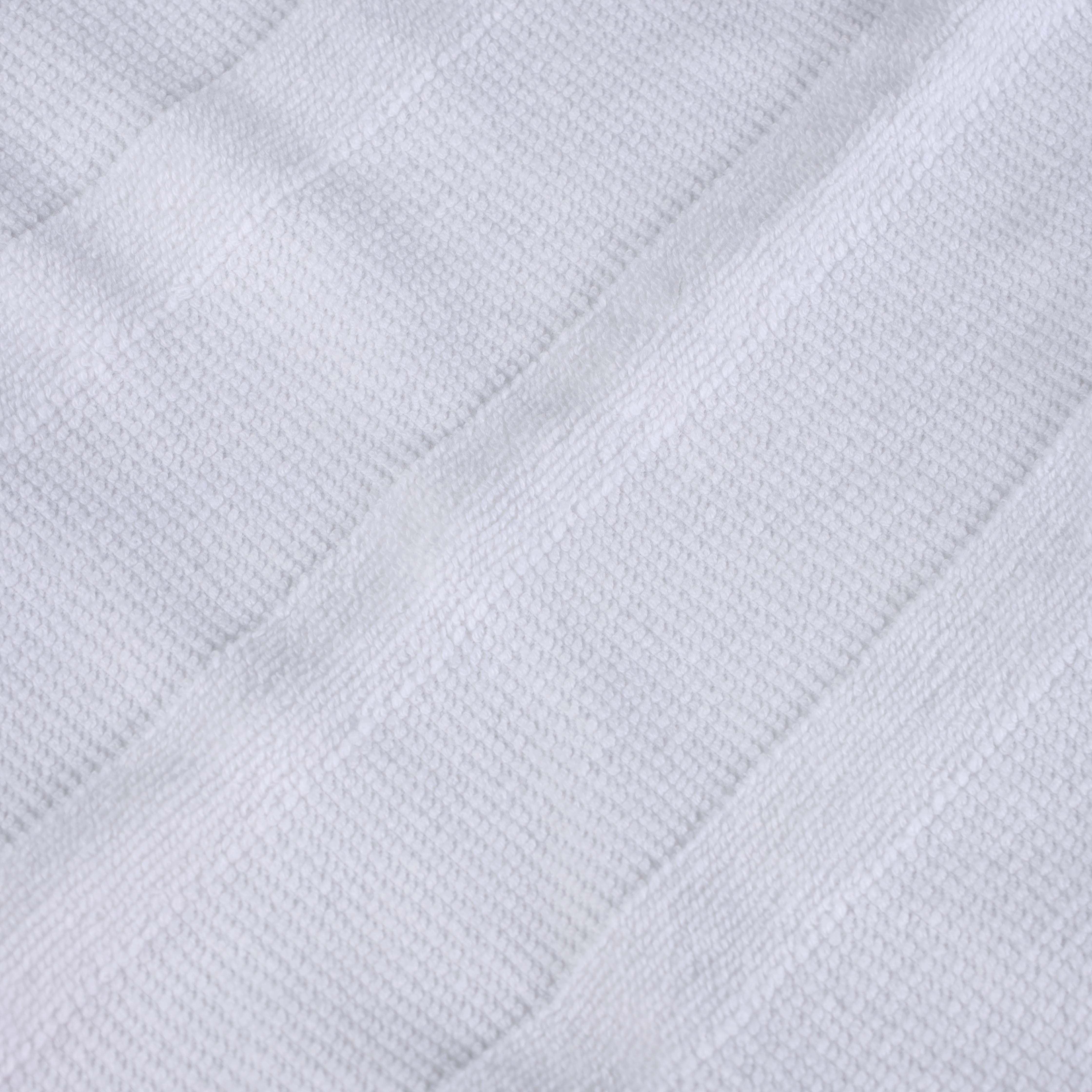 Roma Cotton Ribbed Textured Soft Absorbent 12 Piece Assorted Towel Set