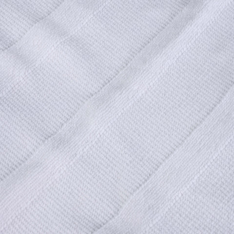 Roma Cotton Ribbed Textured Soft Absorbent 12 Piece Assorted Towel Set