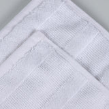 Roma Cotton Ribbed Textured Soft Absorbent 12 Piece Assorted Towel Set