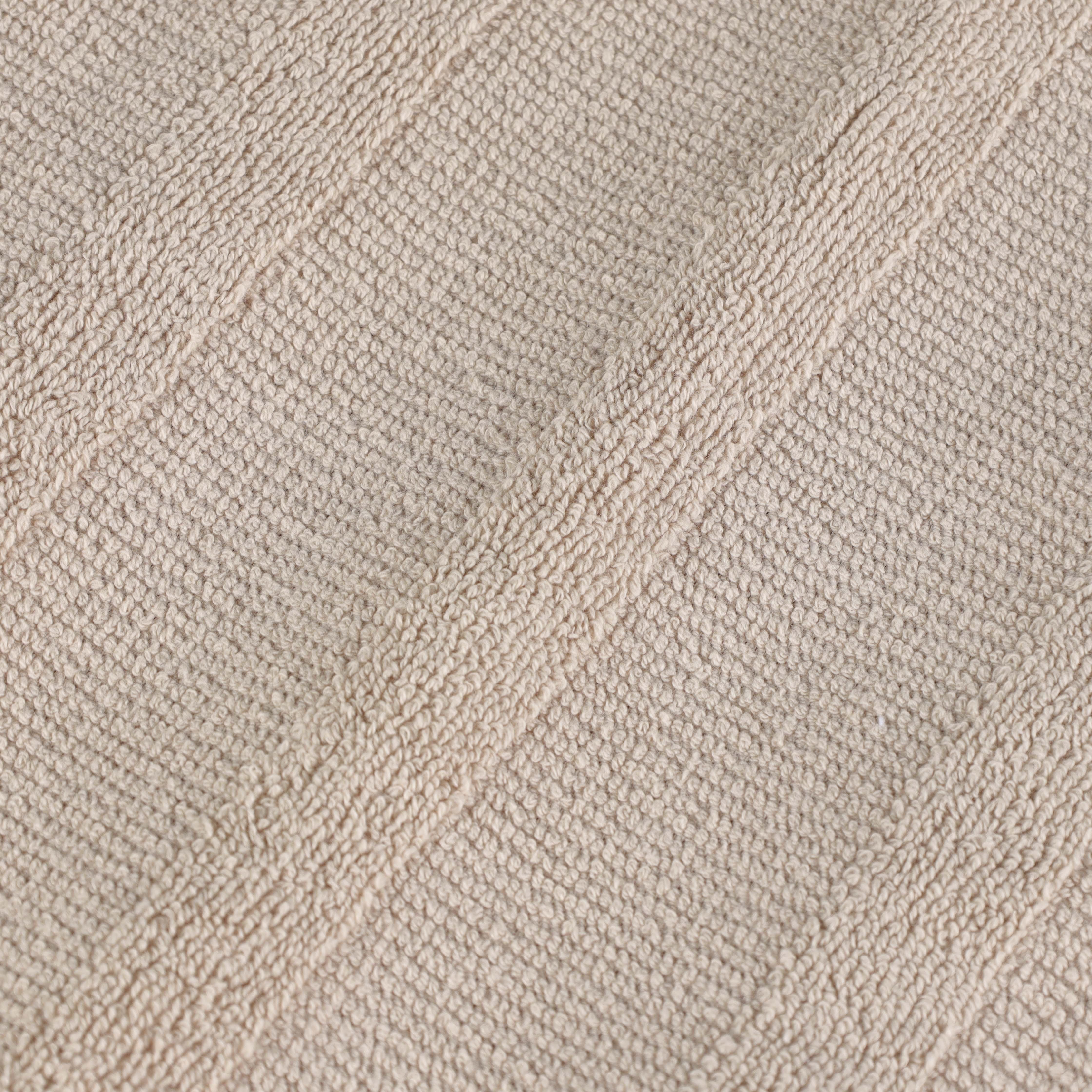 Roma Cotton Ribbed Textured Soft Absorbent 12 Piece Assorted Towel Set
