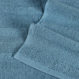 Roma Cotton Ribbed Textured Soft Absorbent 3 Piece Assorted Towel Set