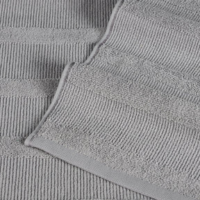 Roma Cotton Ribbed Textured Soft Absorbent 3 Piece Assorted Towel Set