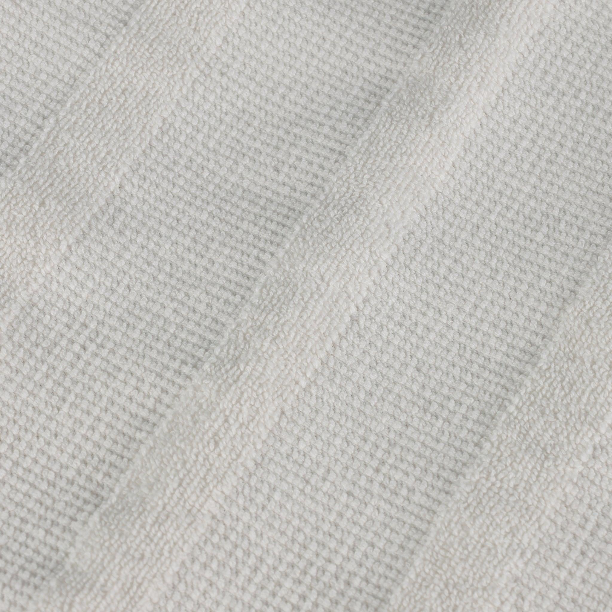 Roma Cotton Ribbed Textured Soft Absorbent 3 Piece Assorted Towel Set
