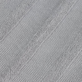Roma Cotton Ribbed Textured Soft Absorbent 3 Piece Assorted Towel Set