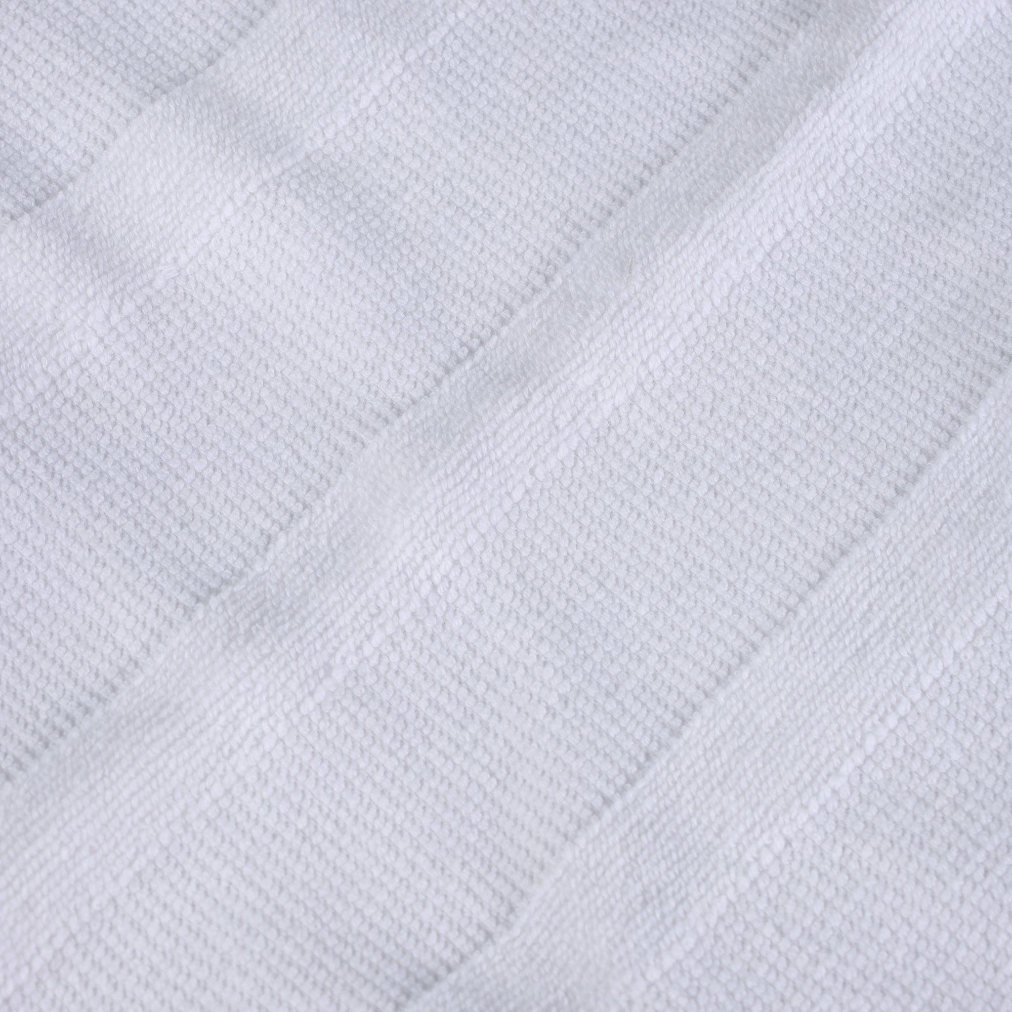 Roma Cotton Ribbed Textured Soft Absorbent 3 Piece Assorted Towel Set