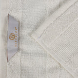 Roma Cotton Ribbed Textured Soft Absorbent 3 Piece Assorted Towel Set