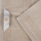 Roma Cotton Ribbed Textured Soft Absorbent 3 Piece Assorted Towel Set