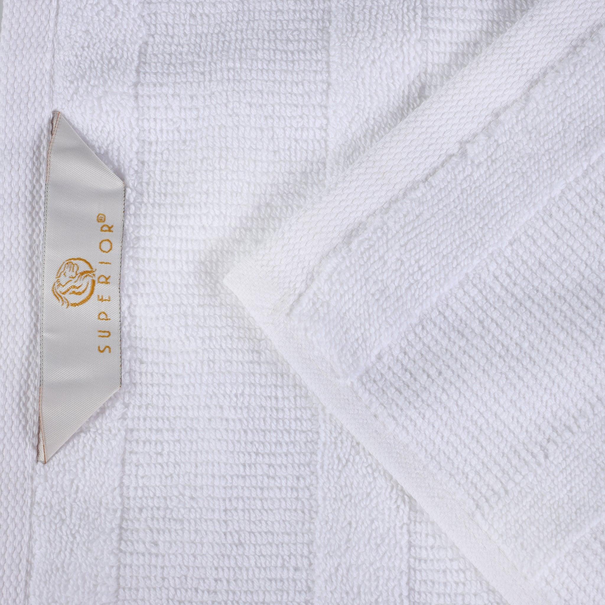 Roma Cotton Ribbed Textured Soft Absorbent 3 Piece Assorted Towel Set