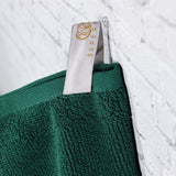 Roma Cotton Ribbed Textured Soft Absorbent 3 Piece Assorted Towel Set