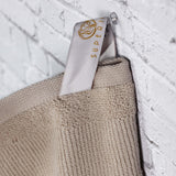 Roma Cotton Ribbed Textured Soft Absorbent 3 Piece Assorted Towel Set