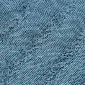Roma Cotton Ribbed Textured Soft Face Towels/ Washcloths, Set of 12