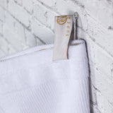 Roma Cotton Ribbed Textured Soft Face Towels/ Washcloths, Set of 12