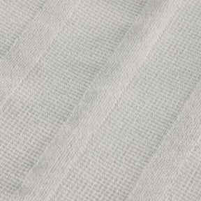 Roma Cotton Ribbed Textured Soft Face Towels/ Washcloths, Set of 12