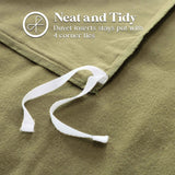 100% Cotton Flannel Solid Fuzzy Warm Duvet Cover Set