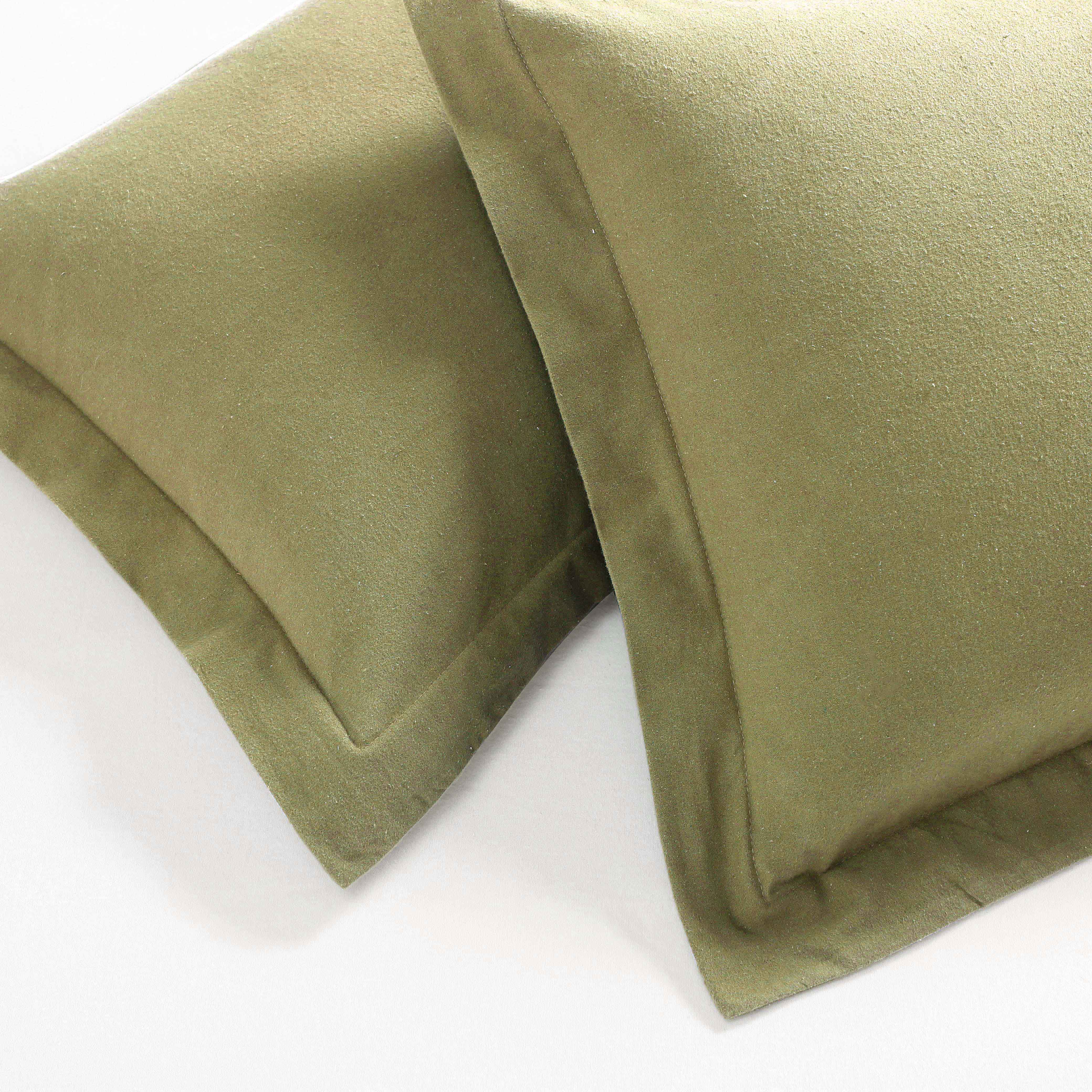 Rome Flannel Cotton Fuzzy Warm Solid Duvet Cover Set