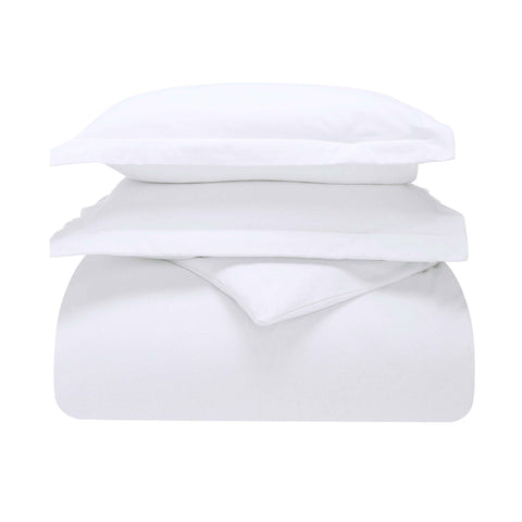 100% Cotton Flannel Solid Fuzzy Warm Duvet Cover Set