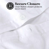 100% Cotton Flannel Solid Fuzzy Warm Duvet Cover Set