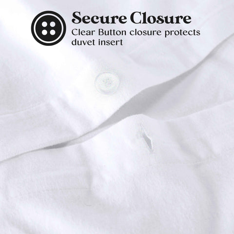 100% Cotton Flannel Solid Fuzzy Warm Duvet Cover Set