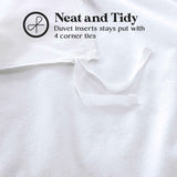 100% Cotton Flannel Solid Fuzzy Warm Duvet Cover Set