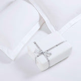 100% Cotton Flannel Solid Fuzzy Warm Duvet Cover Set