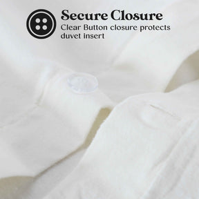 Rome Flannel Cotton Fuzzy Warm Solid Duvet Cover Set