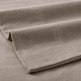 100% Cotton Flannel Sheet Set Solid Deep Pocket Fuzzy Warm Rome