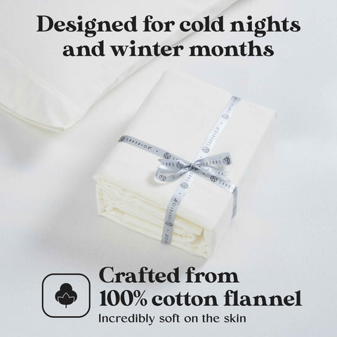 100% Cotton Flannel Sheet Set Solid Deep Pocket Fuzzy Warm Rome