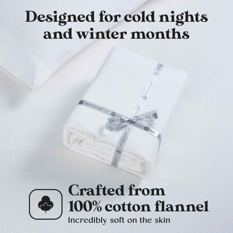 100% Cotton Flannel Sheet Set Solid Deep Pocket Fuzzy Warm Rome